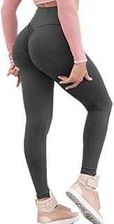 KIWI RATA Women Scrunch Butt Yoga Pants High Waist Sport Workout Leggings Trousers