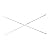 Metaltech Scaffolding Cross Brace - 7Ft.L x 4Ft.H, Model# M-MC4884