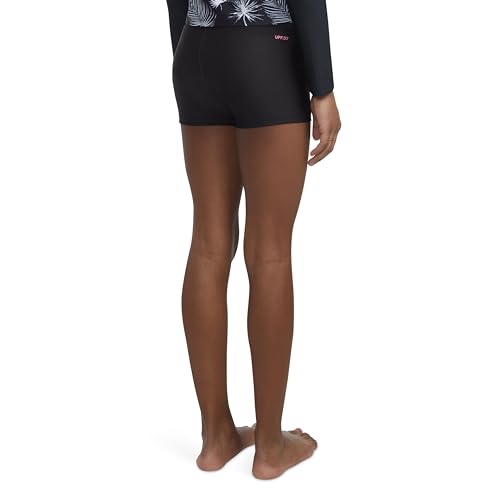 Hurley 485331E-023 Girls' Swim Shorts, Black thumb #3