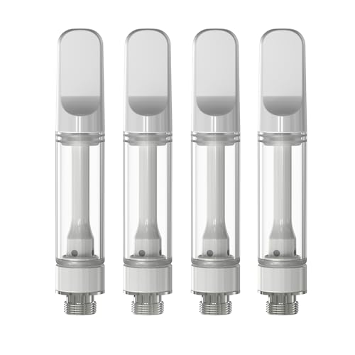 CannBro 510 CBD Zirkonoxid-Keramik-Verdampfer Einweg (Vollkeramik, Ohne Metallteile, Weiß) – 4 Stück CannBro 510 CBD Zirkonoxid-Keramik-Verdampfer Einweg (Vollkeramik, Ohne Metallteile, Weiß) – 4 Stück