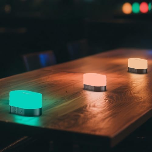 Lámpara de Mesa Magnética Recargable USB Negra miniatura 3