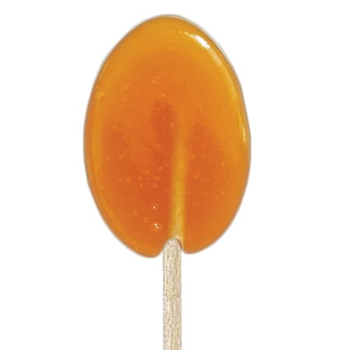 Image of Melville Candy Honey Spoon Gift Set - Spoons & Lollipops on Wooden Ball Sticks - Gluten-Free, Made in USA Stirrers for Tea, Coffee, & Hot Beverages - Individually Wrapped (6-Count, Mango)