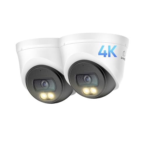 Image of SANNCE 4K 8MP PoE Dome Security Camera(2 Pack)