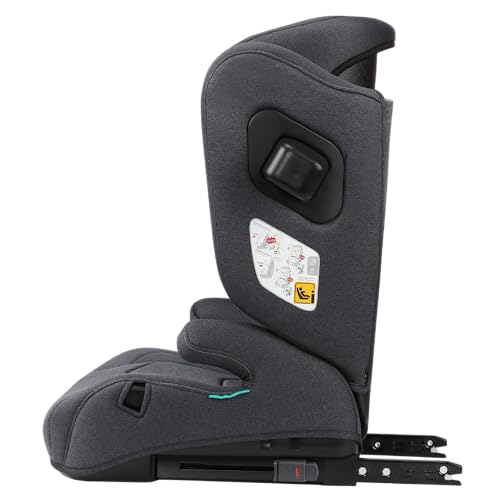 Cozy N Safe Portland i-Size 100 to 150cm Child Car Seat and High Backed Booster with ISOFix and Cupholder (Slate)