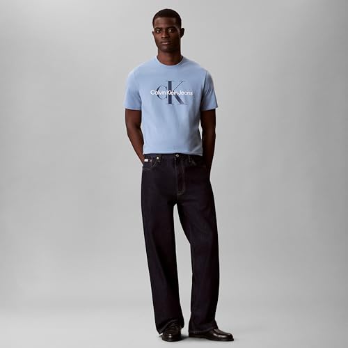 Image of Calvin Klein Men's Monogram Logo Crewneck T-Shirt