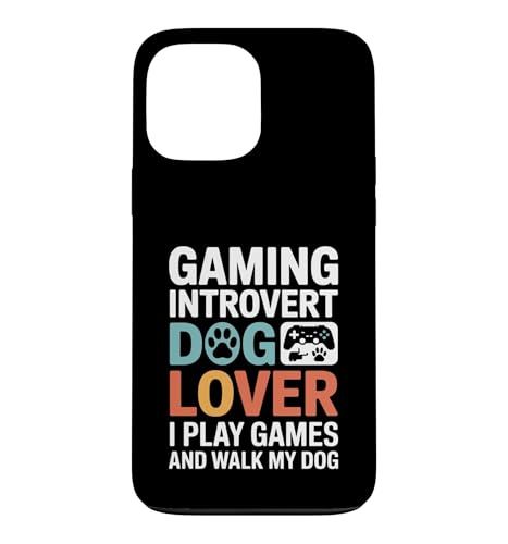 �Q�[�~���O �����I ���D�� I Play Games And Walk My Dog �X�}�z�P�[�X iPhone 13 Pro Max �p