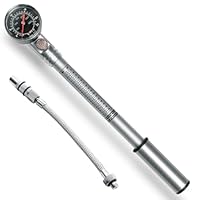 SKS GERMANY Luftpumpe USP, Profi-Dämpferpumpe, Silber, Länge: 278 mm