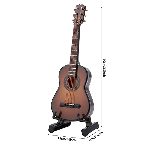 Modèle de Guitare Miniature, Miniature en bois modèle de guitare affichage Mini ornements musicaux Craft Home Decor pour… - Les Beatles, Paul McCartney, John Lennon, RIngo Starr, George Harrison Modèle de Guitare Miniature, Miniature en bois modèle de guitare affichage Mini ornements musicaux Craft Home Decor pour… – Image 6