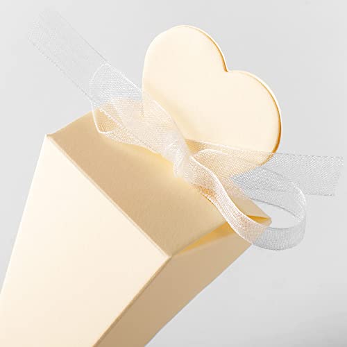 Gudotra 50 Pezzi Coni Portaconfetti Coni Portariso...