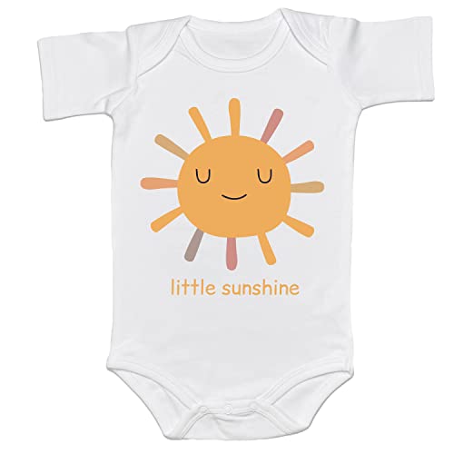 Personalized Boho Baby Shower Romper My Auntie Is My Bestie Little Sunshine Newborn Bodysuit Gift from Auntie Grandma
