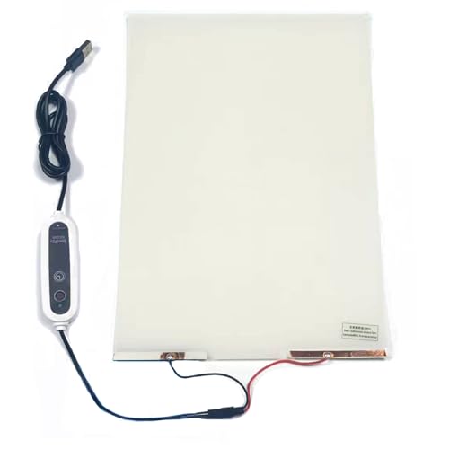 Bonxrdun Elektronische Pdlc Smart Film A4 Probe umschaltbare elektrische Glasfolie (21 cm x 29,7 cm)