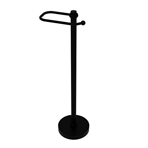 Allied Brass TS-25ET European Style Toilet Tissue Stand, Matte Black