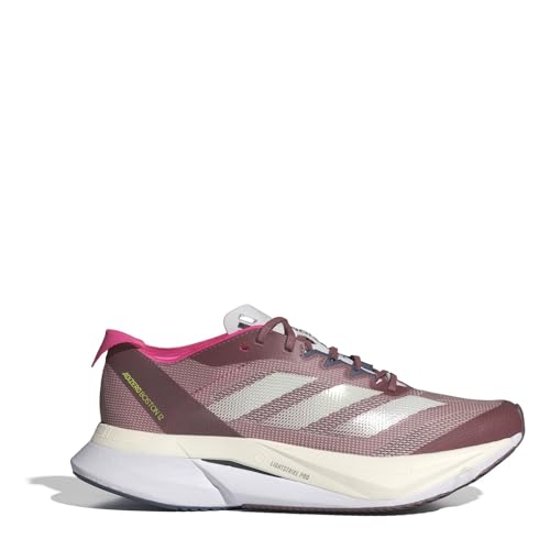 adidas Adizero Boston 12   Zapatillas de running para mujer, granate, 42 EU