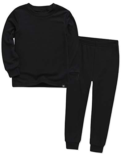 VAENAIT 6M-12Y Toddler Toddler Kids Toddler Girls Boys Soft Comfy Modal Tencel Solid Raglan Sleepwear Pajamas Pjs 2pcs Set