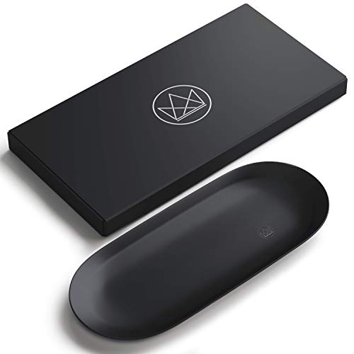 Matte Black Decorative Tray