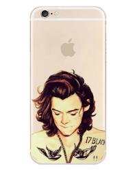 iPhone 5 / 5S / Se Compatible, Deco Fairy Ultra Slim Translucent Silicone Clear Case Gel Cover for (The Coolest Guy iPhone 5 / 5S / Se)