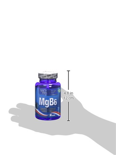 Victory Endurance MG B6 (90 Gélules) Magnésium et Vitamine B6 - contribuent à la réduction de la fatigue musculaire. Idéal pour sportifs et personnes actives. – Image 7