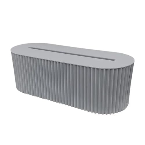 Organisateur de fils électriques gris pour purifier l'atmosphère de votre bureau