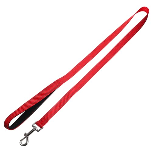 Phantasmia 反射加工 ナイロン犬用リード 大型中型犬対応 ? 頑丈設計で散歩 ランニング キャンプ 屋外トレーニングに適した耐久性あるロープ (2x127cm,示されているように)