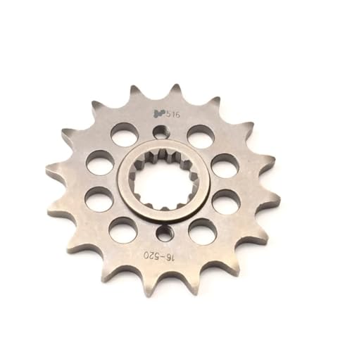 Pignon avant 520-16T anti usure pour transmission de Kaw KLX 250