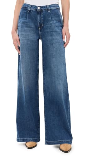 AG Jeans Women's Pleated Stella Wide Leg Palazzo, Provence