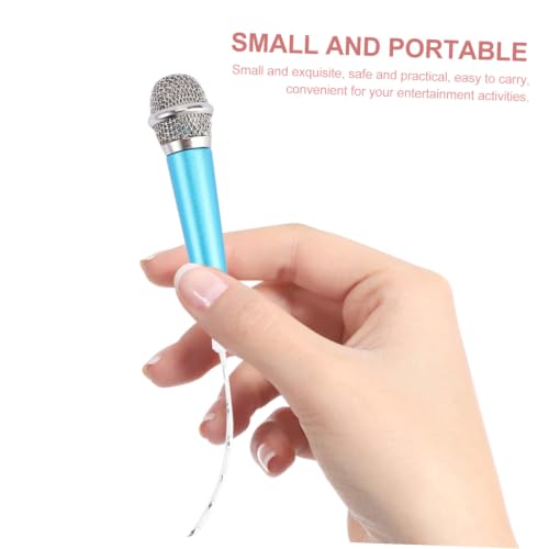 Micrófono Mini Veemoon para Cantar para Teléfono, Grabación de Voz, Plástico | Compatible con Laptops, Tablets, Computadoras y Notebooks, Auriculares con Cable de 150cm, SNR 56dB miniatura 4