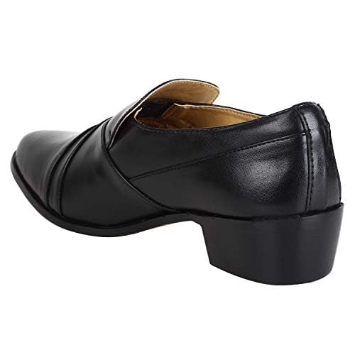 Image of LIBERTYZENO Mens Genuine Leather Tassel Loafer Slip On Dress Shoes