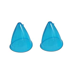 Borstmassager 2 stks 18cm Big Massager Cups Bil Borstvergroting Vacuüm Zuigmachine Accessoire Borstmassager voor…