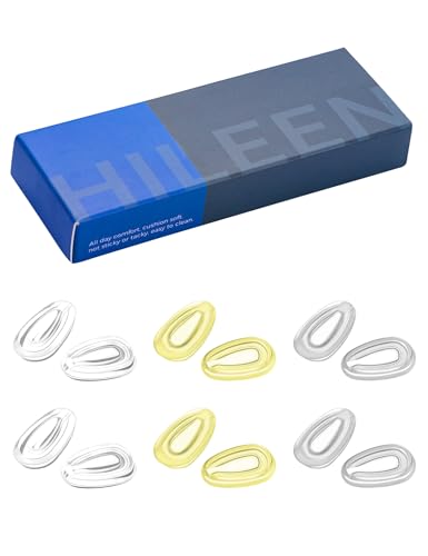 Image of 6 Pairs Replacement Nose Pads for Oakley Feedback OO4079|Holbrook Metal OO4123|Gauge 6 8 OO6038 OO4124|Crosshair