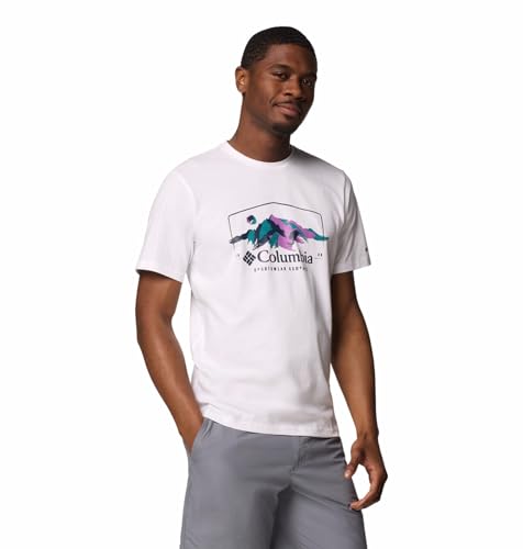 Image of Columbia Men White Path Lake Graphic II Tshirt, L