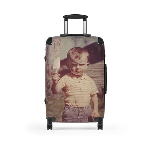 Can you bring a machete in checked luggage Machete Kid - Unique Premium Suitcase