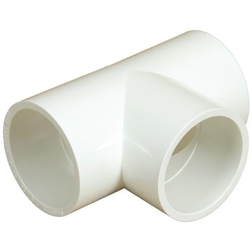 PVC Drainage Pipe Fittings Equal Tee ? Durable, Leak-Proof Connector for Plumbing and Sewage Systems 75mm (2.5 inch)