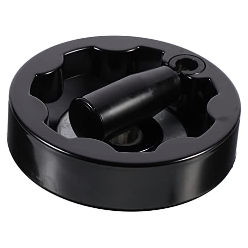 MUSISALY 1pc Machine Tool Handwheel Hand Wheel Ripple Table Wheels Lathe Machine Handlwheel Crank Handle Revolving Handle Drill Press Handle Machine Handwheel Hand Crank Wheel Bakelite
