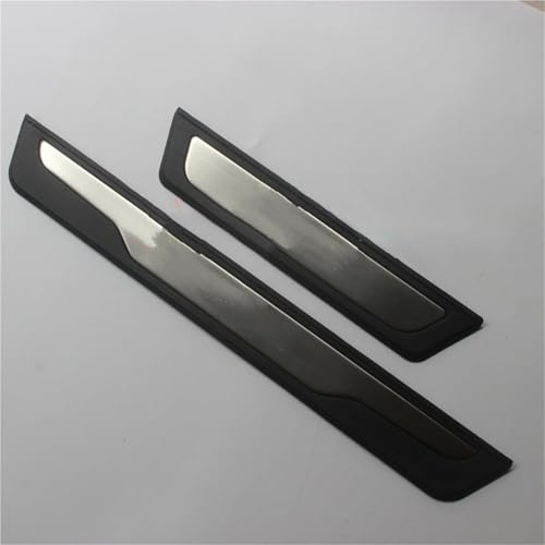 Protection seuil porte Mitsubishi RVR anti-rayure en acier inox et ABS pour carrosserie préservée - 4
