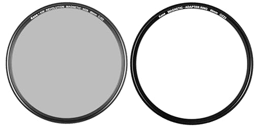 Filtro magnético ND8 Kase Wolverine Revolution de 3 pasos con vidrio templado y anillo azul