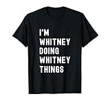 Being Whitney Birthday Name Funny