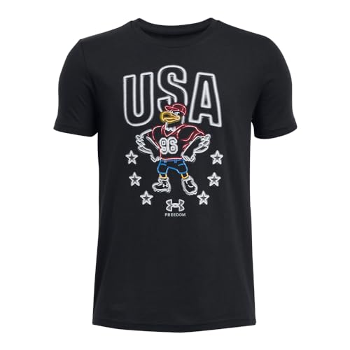 Under Armour Boys' Freedom Energy Short Sleeve Graphic T Shirt