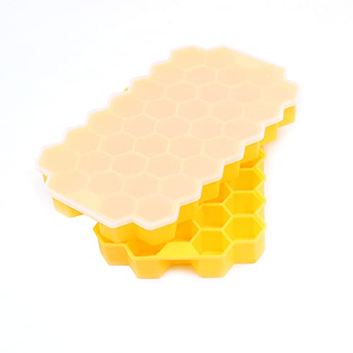 Alnicov 2 Pack Moldes de Cubos de Hielo de Silicona