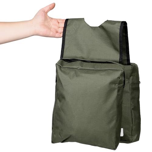 Bolsa Moto Oxford Doble Bolsillo resistente para asiento trasero 3