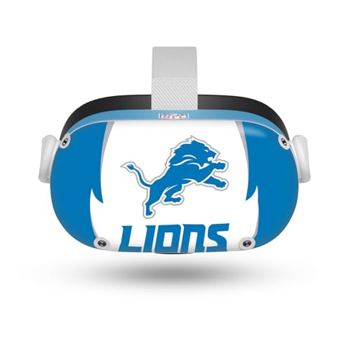 Skin Meta Quest 2 Detroit Lions Autocollant Vinyle NFL