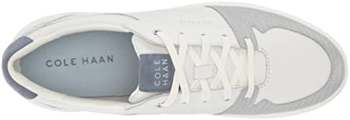 Cole Haan Women's Grand Crosscourt MDRN Tennis Sneaker, White/Harbor Mist, 5.5 | Image 4