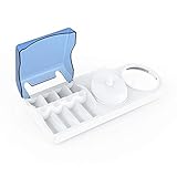 Funda práctica y ligera para cepillo de dientes eléctrico. Ideal para guardar el cepillo de dientes de forma limpia junto con los cabezales.