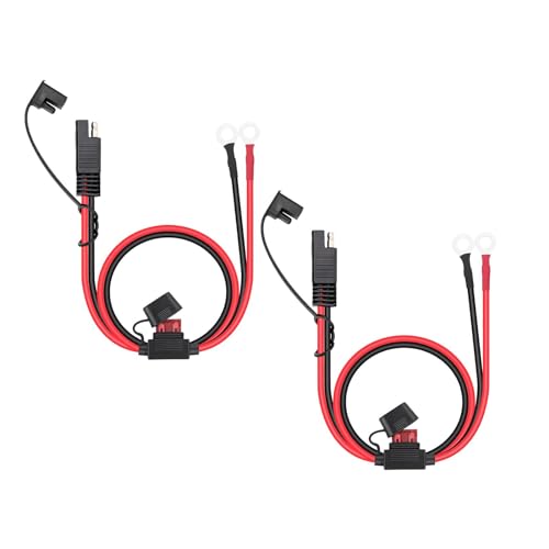 BaotyJie 2 Piezas de Cable Conector de Batería SAE de 16 AWG con Cable de Cobre, Arnés SAE Práctico