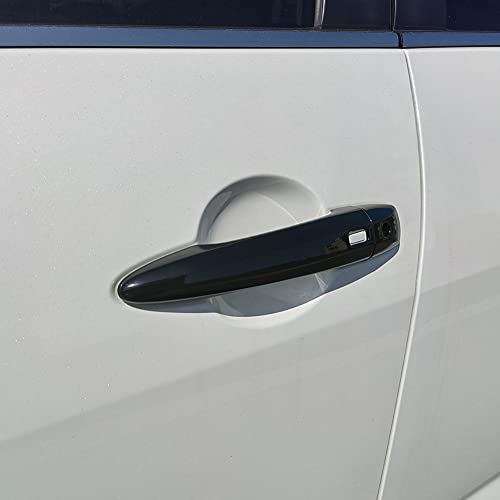 AOKIO Door Handle Cover Trim for 2019 2020 2021 2022 2023 2024 Nissan Altima Accessories Handle Protector for 2020 2021 2022 2023 2024 Nissan Sentra Accessories (with Smart Keyhole)