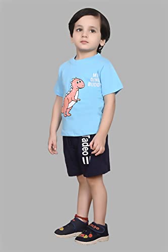 Image of TADEO T-shirt & Shorts Set for Boys | Top & Bottom Set for Kids | 2 Pc Set for Children | Coordinate Set for Toddlers | All