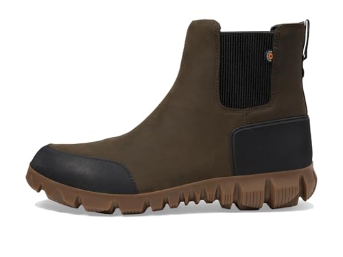 BOGS Men's Arcata Urban Leather Chelsea Snow Boot4