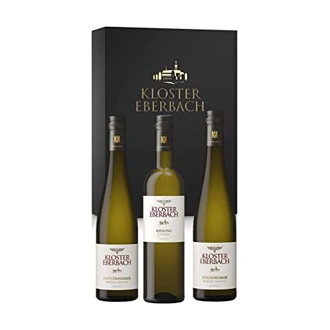 Kloster Eberbach - Gift Set - 3 Premium Riesling (Classic, Dry) from Rheingau, Germany (3 x 0.75 l) Cover