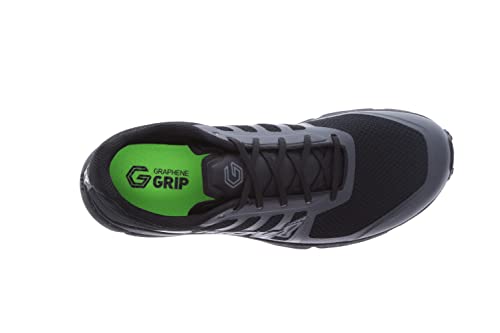 Inov-8 Men's TrailFly G 270 V2 Hiking Shoe, Graphite/Black, 122