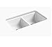 Kohler K-8679-5UA3-95 Riverby Kitchen Sink, Ice Grey