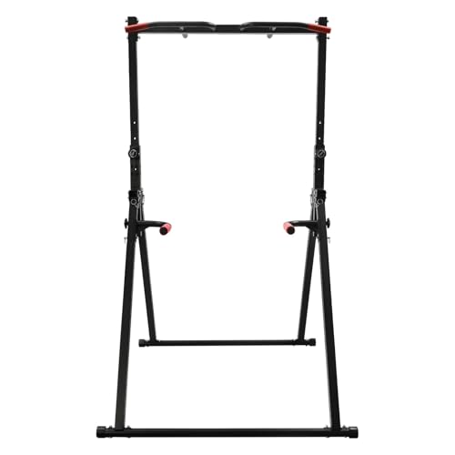 MOHUIED Barra de dominadas Barra de dominadas Ajustable Estación de dominadas Triangular Equipo de Entrenamiento de Fuerza for Gimnasio